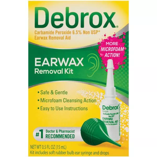 Medtech Products Debrox Ear Wax Liquid Solution Box 0.5oz/B, 24 BT/CA (104792A)