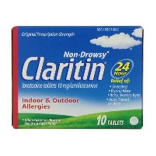 Merck Sharp & DohmeClaritin Allergy Tablets 10mg 10/Bx