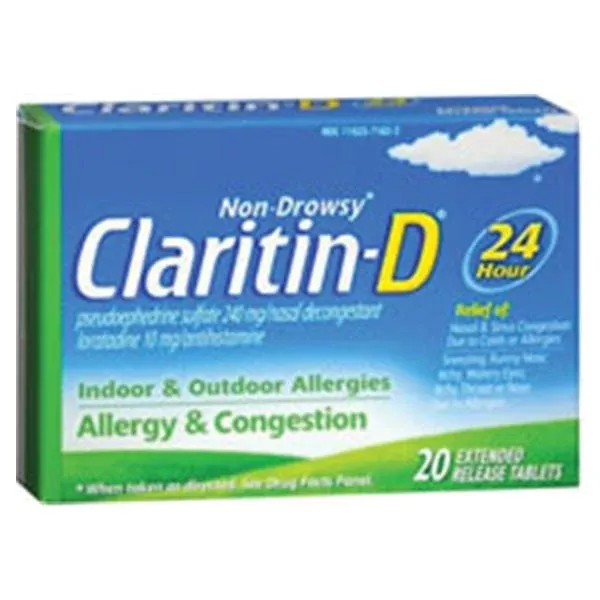 Merck Sharp & DohmeClaritin Allergy Tablets 10mg 20/Bx