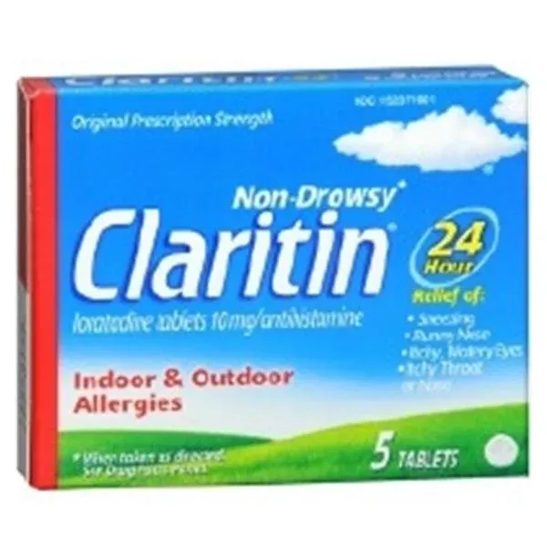 Merck Sharp & DohmeClaritin Allergy Tablets 10mg 5/Bx