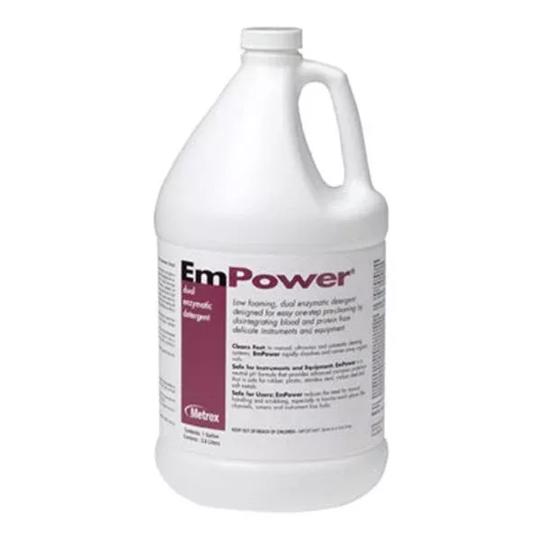 Metrex/TotalCare Detergent Dual Enzymatic EmPower 1 Gallon Breeze 1/Ga, 4 EA/CA (803809)