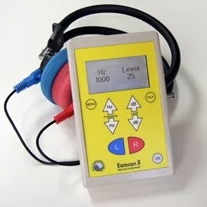 Micro Audiometrics Audiometer Earscan 3 (ES3M) Pure Tone Automatic Screening Air Conduction - M-867255-3013 | Each