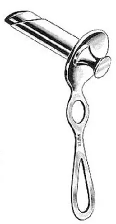 Miltex Anoscope Stainless Steel 14.2 mm Diameter Hirschman Style Without Light Silver - M-249903-1888 | Each