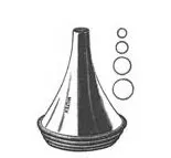 Miltex Ear Speculum Tip Round Tip Size 1 Chrome Plated 4.5 mm Reusable - M-503724-3507 | Each