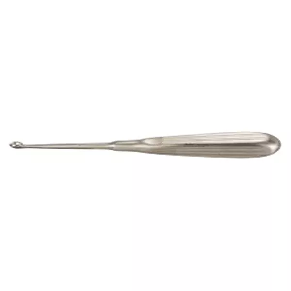 Miltex-Integra Miltex Curette Bone Bruns 6-3/4" #1 7mm Round Cup Stainless Steel Ea