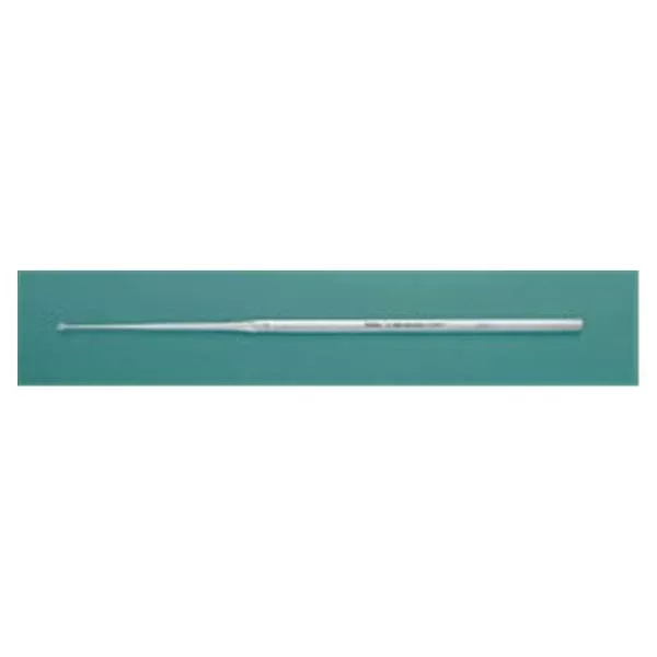 Miltex-Integra Miltex Curette Ear Buck 6-1/2" #00 Blunt Tip Straight Stainless Steel Ea