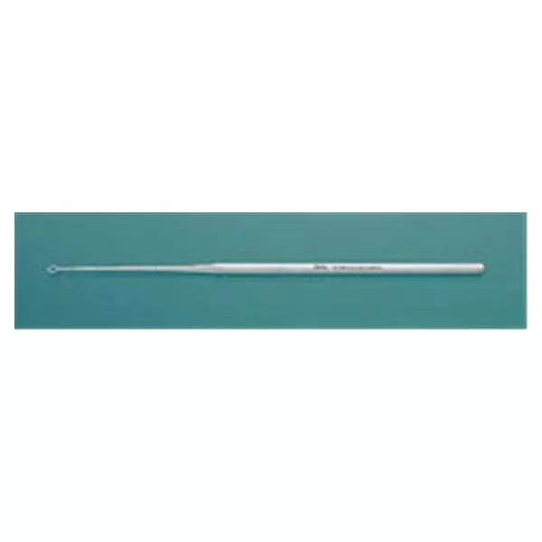 Miltex-Integra Miltex Curette Ear Buck 6-1/2" #2 Blunt Tip Straight Stainless Steel Ea