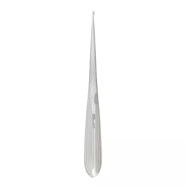 Miltex-Integra Miltex Curette Mastoid Spratt-Brun 6-1/2" #5/0 Oval Cup Tip SS Rsbl Ea