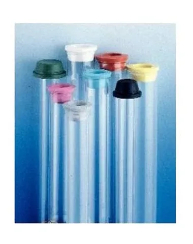 Molecular BioProducts SAV-IT Tube Closure Red 13 mm For Blood Collection, Glass and Plastic Tubes - M-898548-4738 - Case of 10000