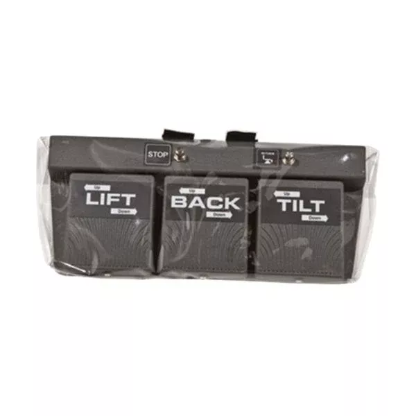 MTI Cover Scuff TRI Clear For Foot Control Ea