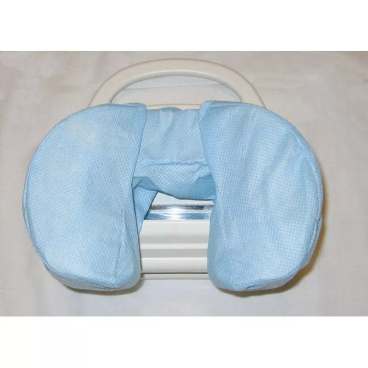 Newmatic Medical Cover Headrest Blue SMS Fabric 100/Pk