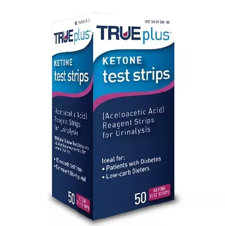 Nipro Diagnostics Regent Strips Trueplus Glucose, Ketone 50 per Bottle - M-850649-4917 | Case of 48