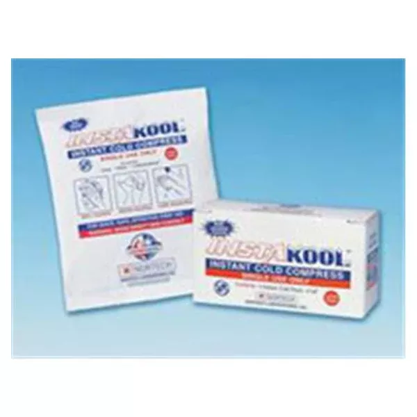 Nortech LabsCompress Cold InstaKool 1Aid Kt Szd Gl Instnt Disp 4x6 50/Ca