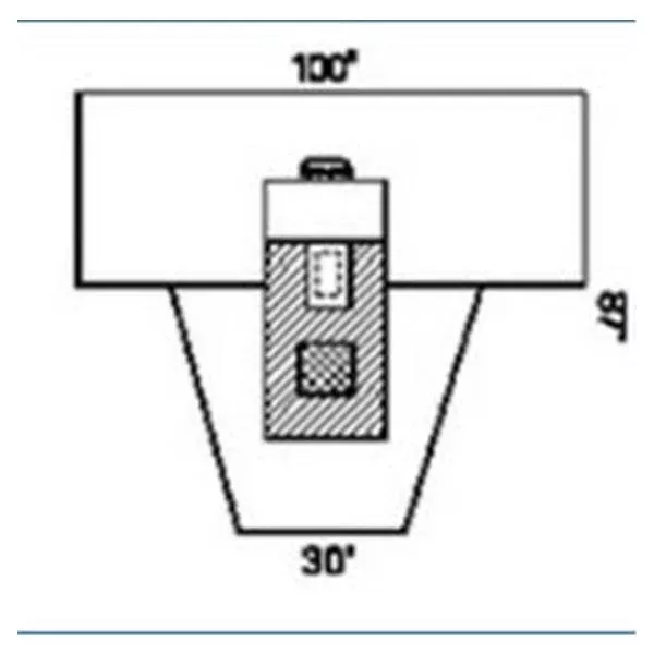 O & M Halyard Drape Cystoscopy Fenestrated 100x30x87" T-Style 20/Ca