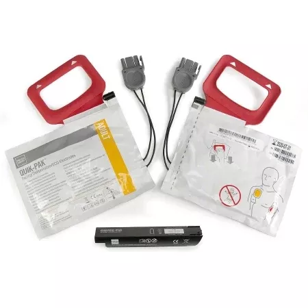 The Palm Tree Group Charger Pack Lifepak CR Plus Charge-Pak With 2 Set Electrode Pad CR Plus Defibrillation - M-564083-4242 | Each