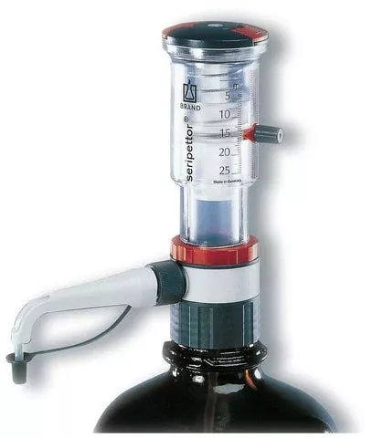 PANTek Technologies LLC Bottletop Dispenser Seripettor 1 to 10 mL, 0.2 mL Subdivision, 1.2 (≤ ± R%) Accuracy, ≤0.2 % Coefficient of Variation - M-997658-733 - Each