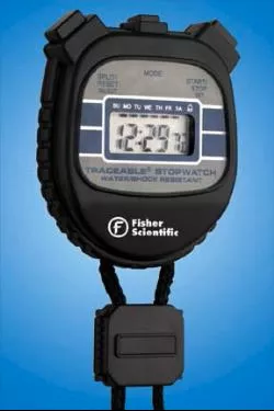 PANTek Technologies LLC Digital Stopwatch Shock Resistant, Water Resistant Traceable 24 Hours Digital Display - M-499327-1373 | Each