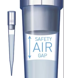 PANTek Technologies LLC Filter Pipette Tip Sartorius™ Biohit™ SafetySpace™ 50 to 1,200 µL Without Graduations Sterile - M-997710-879 - Pack of 960