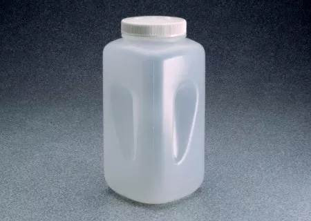 PANTek Technologies LLC General Purpose Bottle Nalgene™ Square / Wide Mouth PPCO / Polypropylene 4 Liter - M-1019426-1215 - Case of 6