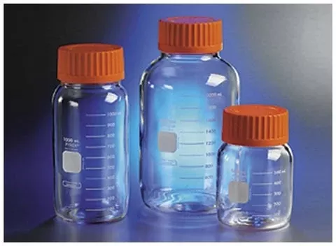 PANTek Technologies LLC Media Storage Bottle PYREX Round / Wide Mouth Polypropylene 2 Liter (64 oz.) - M-1057109-3704 - Case of 10