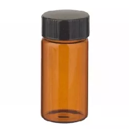 PANTek Technologies LLC VIAL, WHEATON W/CAP PTFE LINERAMBER 20ML (72/CS) - M-982058-3229 - Case of 72