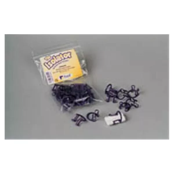 PascalCotton Roll Holder Isolators Purple 10/Bx