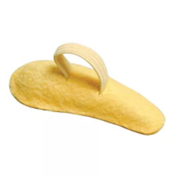Pedifix Crest Pad Economy Hammer Toe Felt Beige Size Medium Right 3/Pk