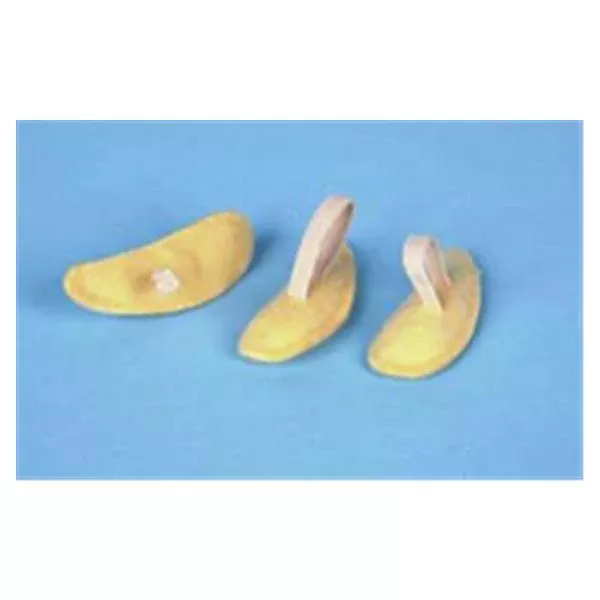 Pedifix Crest Pad Economy Hammer Toe Felt Beige Size Small Right 3/Pk