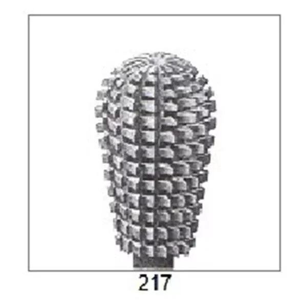 Pfingst & CompBur Coarse Cut Pear Carbon Steel Ea