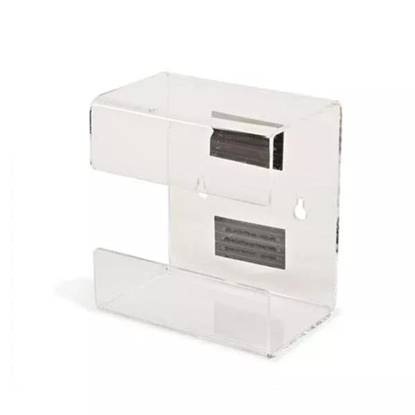 Phlebotic Dispenser Kimwipe Acrylic With Magnetic Mount 2/Pk