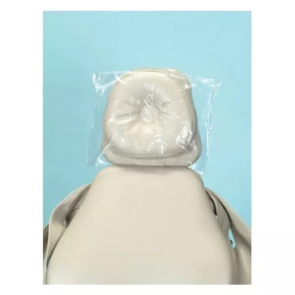 Plasdent (Perio Support Div) Cover Headrest 9.5 in x 11 in Clear Plastic 250/Bx