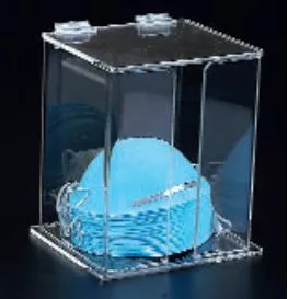 PlasdentDispenser Face Mask Clear For Cone Style Masks Ea (1211)