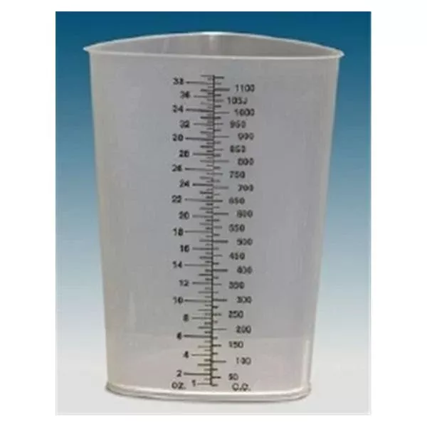 Plasti-ProductsContainer Graduated Polypropylene 1200cc 200/Ca