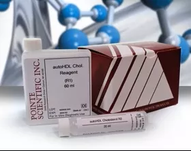 Pointe Scientific Reagent AutoHDL Cardiac / Lipids / General Chemistry Cholesterol For Automated Chemistry Analyzers 1 X 750 mL - M-1054021-3185 | Each