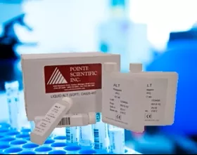 Pointe Scientific Reagent General Chemistry Alkaline Phosphatase (ALP) For AU400 Chemistry Analyzer 1,666 Tests R1: 5 X 50 mL, R2: 4 X 13 mL - M-984369-2301 | Box of 1