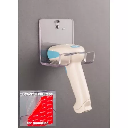 Poltex Inc Barcode Scanner Holder VHB Tape Mount, 1/4 Inch Thick, Clear For Holding Barcode Scanner - M-1161839-4186 - Each