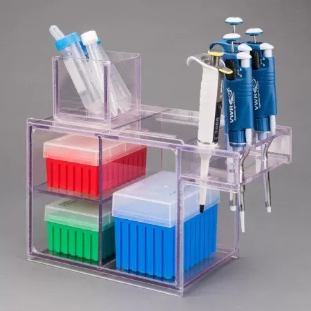 Poltex Inc Pipette Tip Box Holder For Most Popular Brands of Pipettes and Tips - M-1155696-4587 | Each
