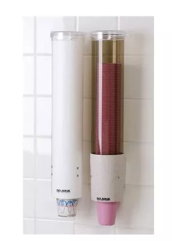 Practicon Dispenser Cup Plastic White Ea