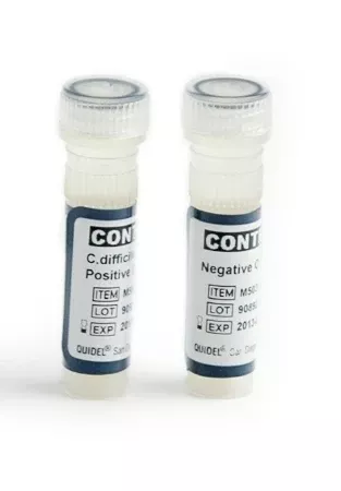 Quidel Infectious Disease Immunoassay Control Set Quidel C. Difficile Positive Level / Negative Level 2 X 2 mL - M-996839-3610 - Each