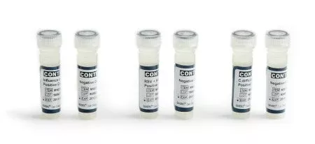 Quidel Molecular Diagnostic Control Set Solana™ HSV 1+2 / VZV Herpes Simplex Virus / Varicella-Zoster Virus Assays Positive Level / Negative Level - M-1046601-1608 - Each