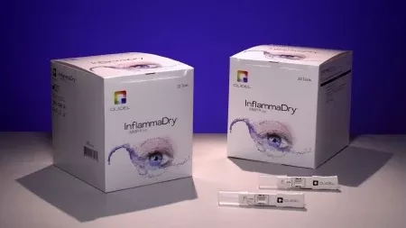 Quidel Rapid Test Kit InflammaDry Dry Eye Test MMP-9 Tear Sample 20 Tests - M-1119893-4461 | Kit of 20