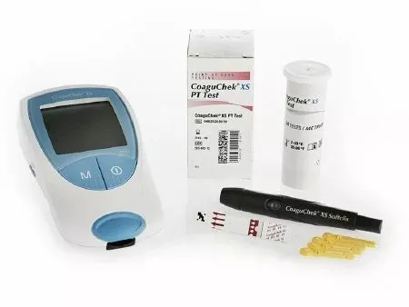 Roche Diagnostics Blood Coagulation Meter Kit CoaguChek XS 8 µL Sample - M-766986-3270 | Each