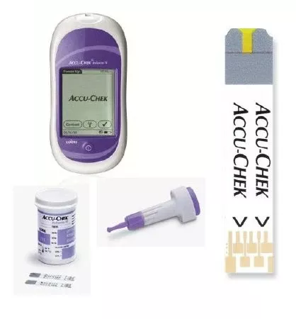 Roche Diagnostics Blood Glucose Control Solution Blood Glucose Testing 2 X 2.5 mL Level 1 & Level 2 - M-939649-2033 | Box of 2