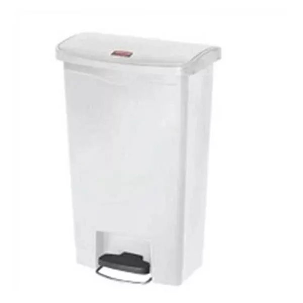Rubbermaid Container Trash Slim Jim Resin 13gal White Ea