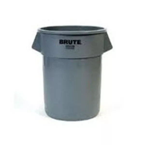 Rubbermaid Container Utility Brute Polyethylene 55gal White Round 3/CA