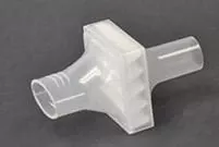SDI Diagnostics Eco BVF Filter PulmoGuard N Silicone Bite-On Mouthpiece + Disposable Nose Clip (60) For use With Medisoft and Office Spirometers - M-851974-2974 | Case of 50