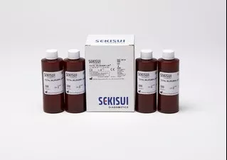 Sekisui Diagnostics Reagent Sekure Hepatic / General Chemistry Total Bilirubin For Automated Analyzers R1: 3 X 100 mL, R2: 1 X 75 mL - M-894632-1625 | Each