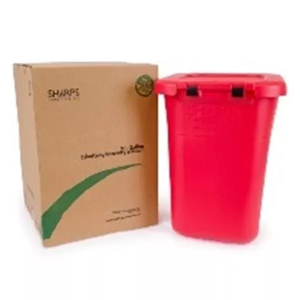 Sharps Compliance Container Sharps TakeAway Recovery System For Waste Disposal Ea