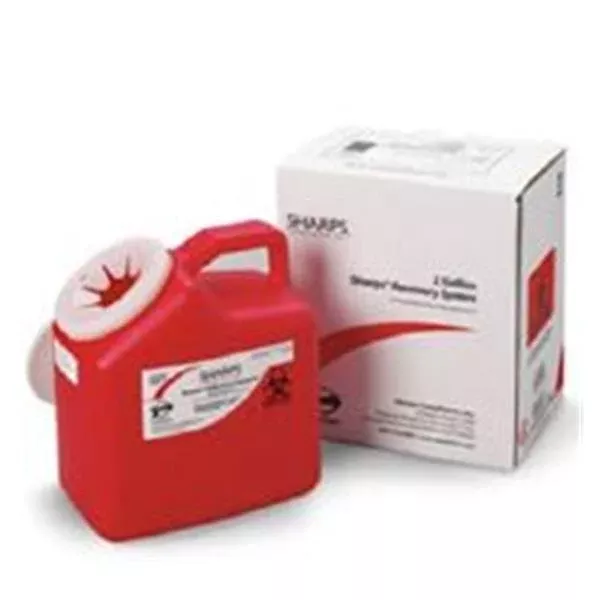 Sharps ComplianceContainer Sharps Sharps Recovery System 2gal Red Ea