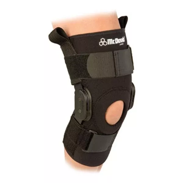 Shock DoctorBrace Knee Neoprene Black Size Large Ea